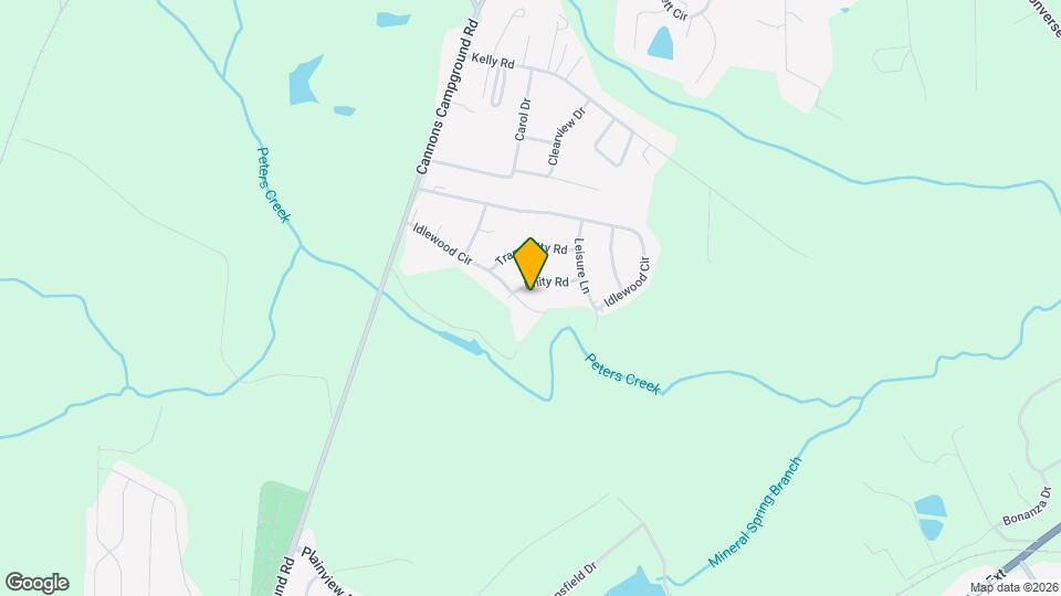 670 Idlewood Cir Map and Location Details