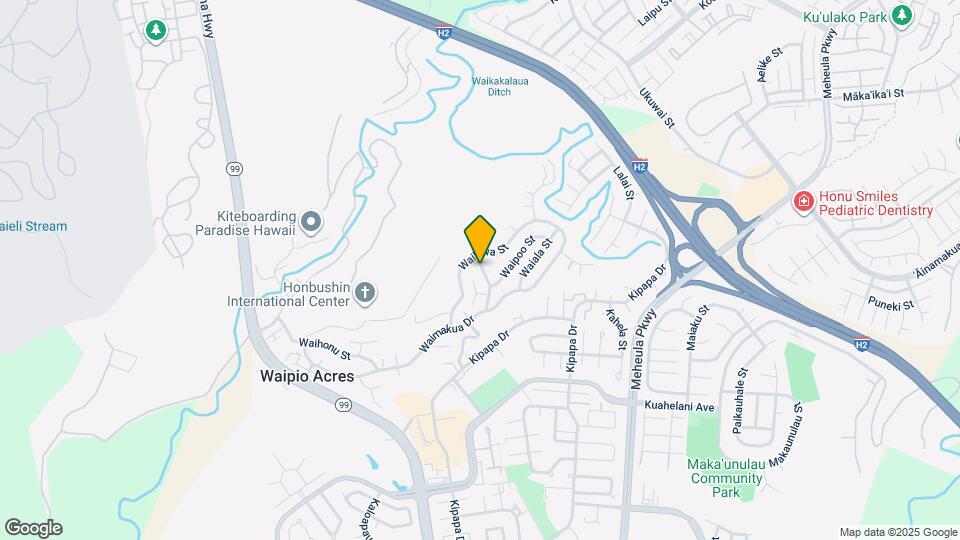 95-230-230 Waipono St Map and Location Details