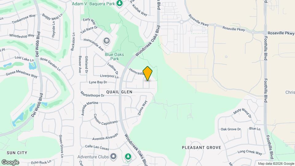 8033 Horncastle Ave Map and Location Details