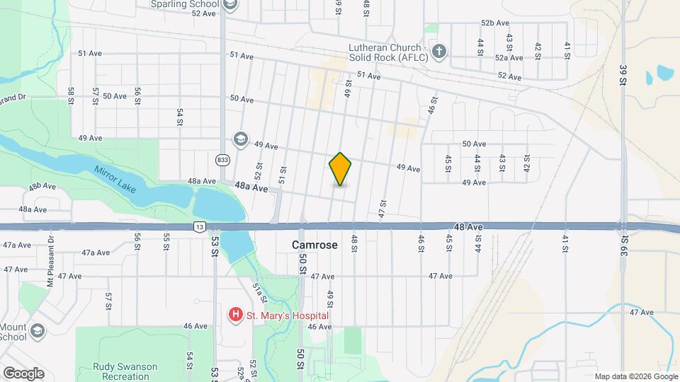 4819 49 St Map and Location Details