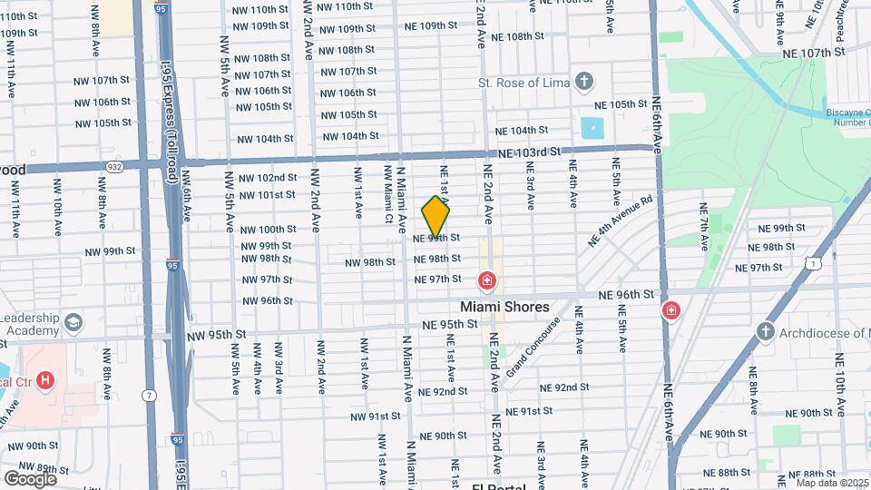 70 NE 99th St Map and Location Details