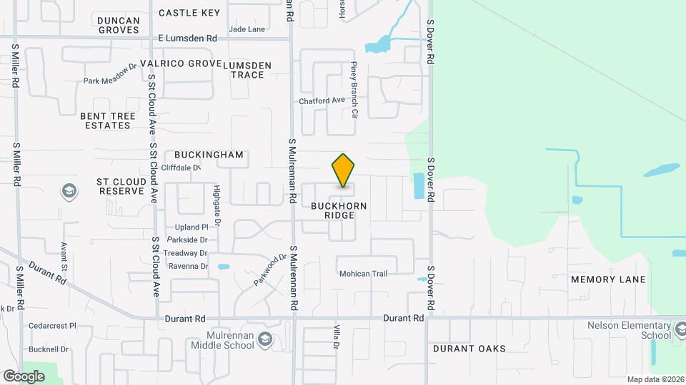 4351 Brandon Ridge Dr Map and Location Details