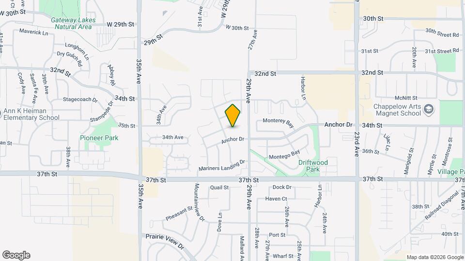 2922 Swan Point Ct Map and Location Details