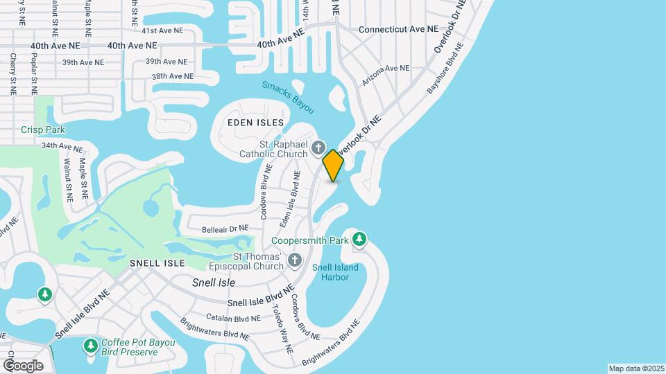 1361 Snell Isle Blvd NE Map and Location Details