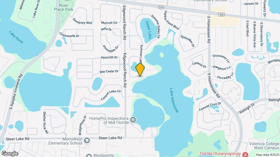 972 Summer Lakes Dr Map and Location Details
