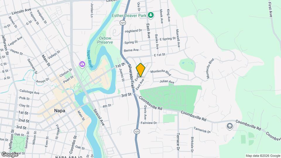 1056 Raymond Ave Map and Location Details