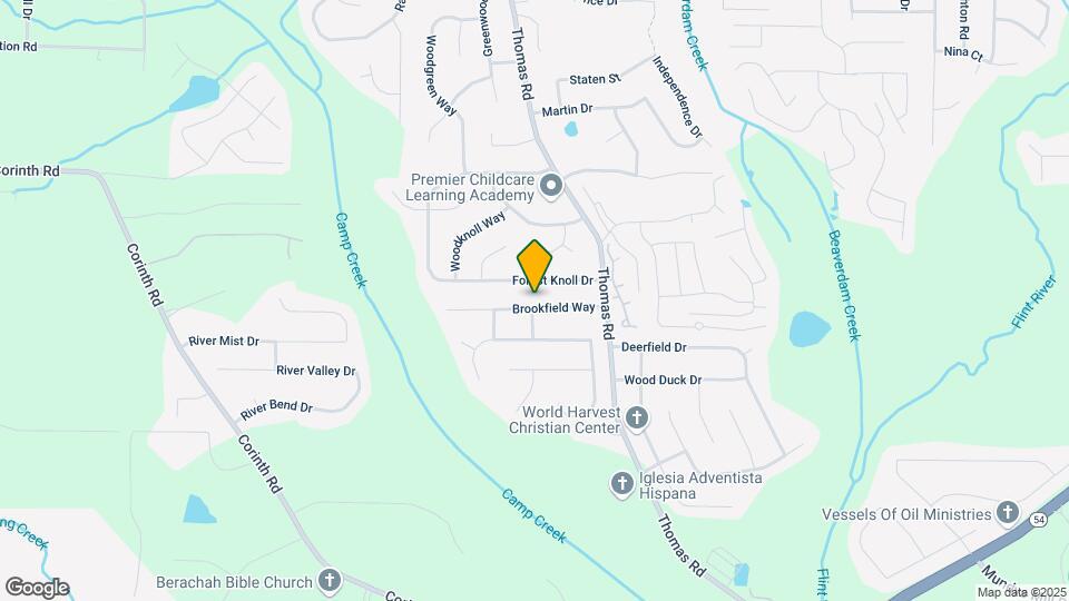 463 Brookfield Way Map and Location Details