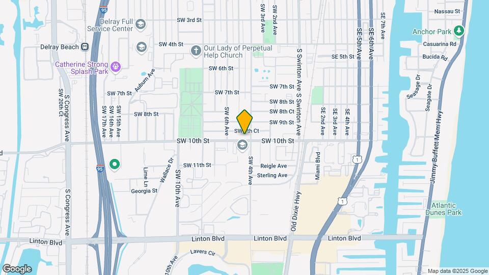 413 SW 10th St Mapa y Detalles de la Ubicación