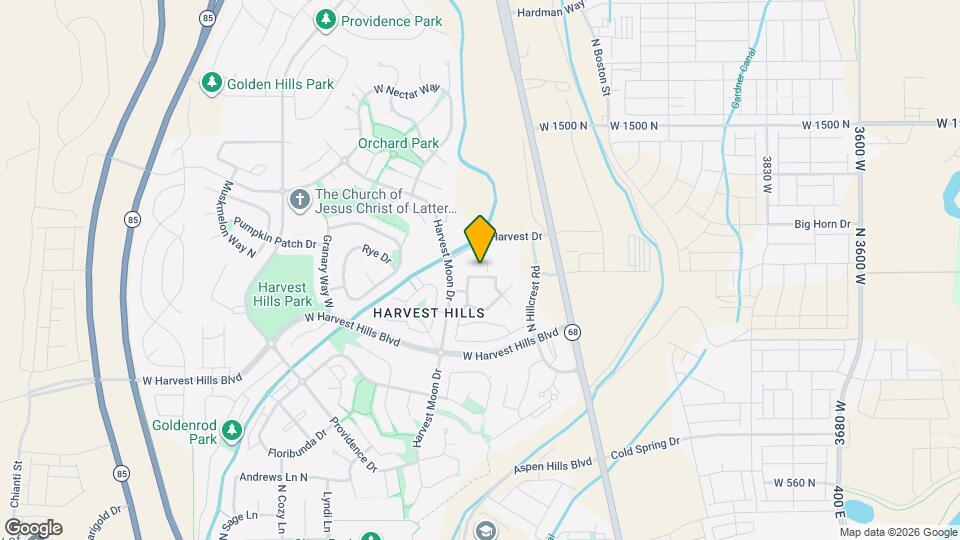 157 W Springview Dr Map and Location Details