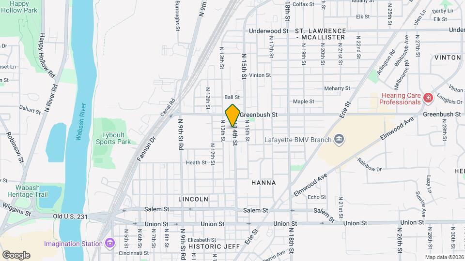 1321 Morton St, Unit 2 Mapa y Detalles de la Ubicación