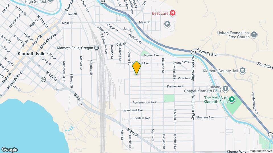 2041 Vine Ave Map and Location Details