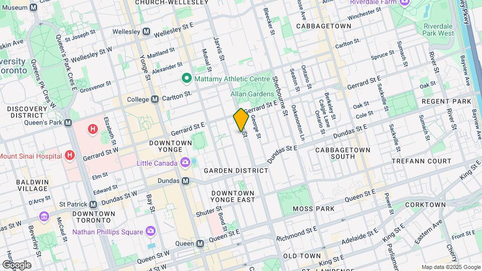 250 Jarvis St Map and Location Details