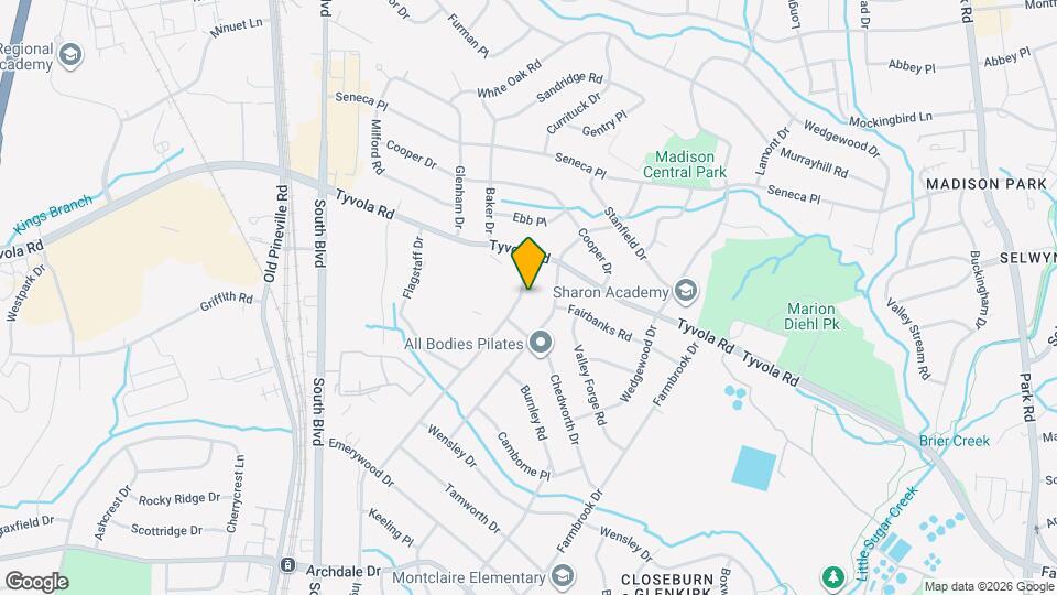 5301 Londonderry Rd Map and Location Details