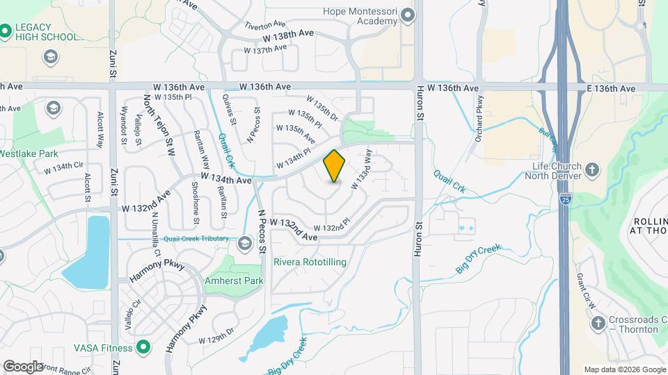 1267 W 133rd Cir, Unit 271 Mapa y Detalles de la Ubicación