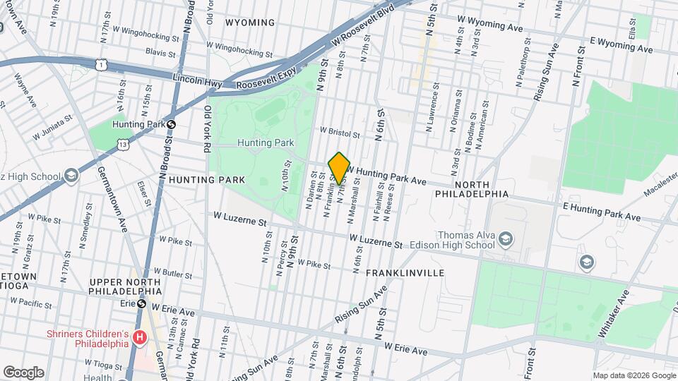 4122 N 7th St Mapa y Detalles de la Ubicación