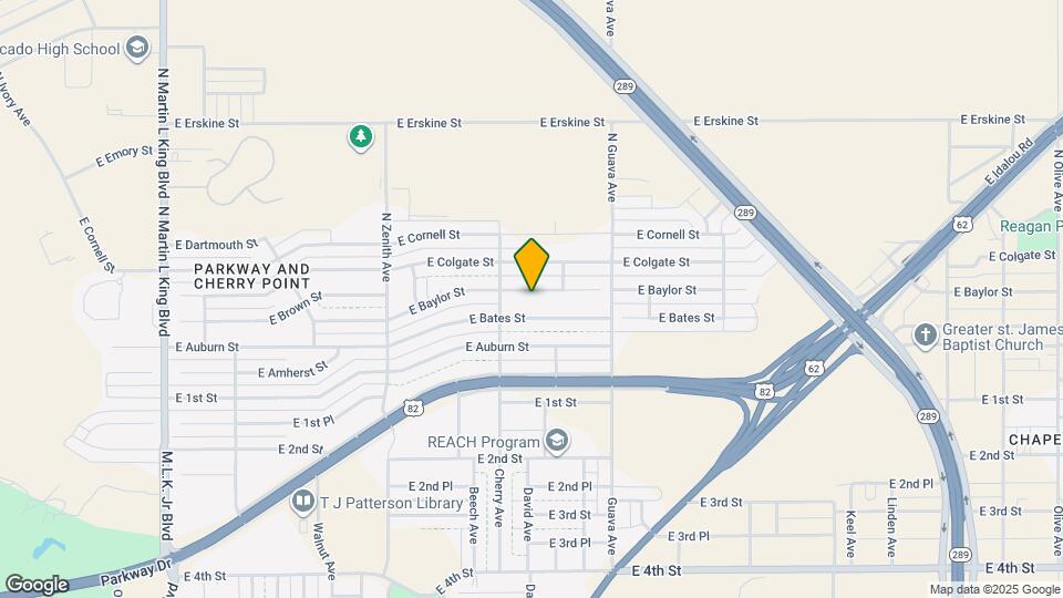 2912 E Baylor St Map and Location Details