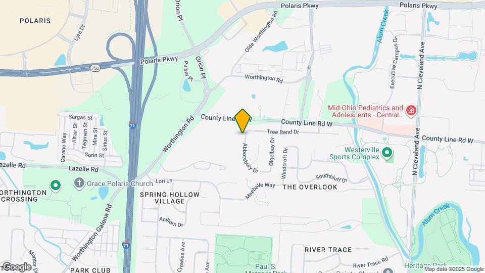 397 Abbotsbury Dr Map and Location Details