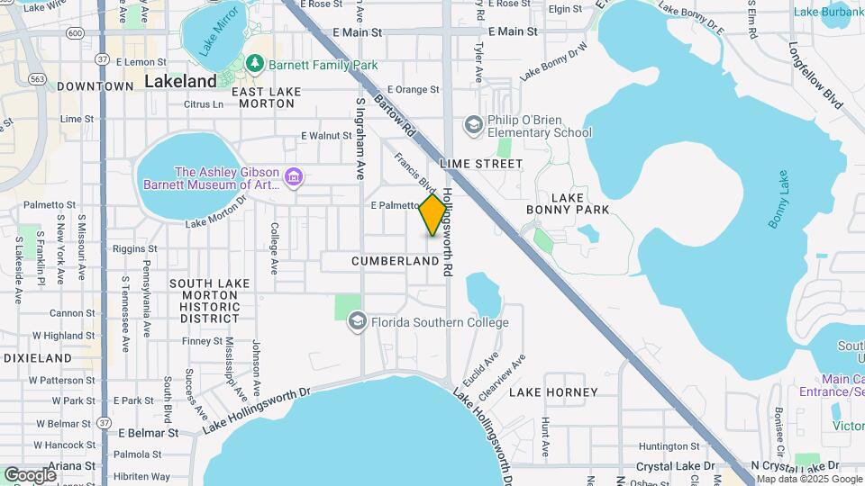 744 S Clayton Ave Map and Location Details