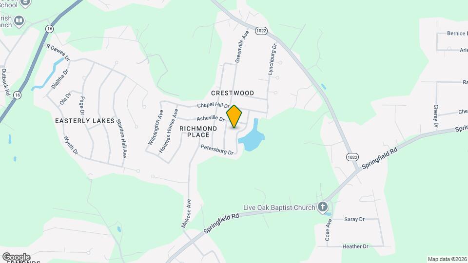 36013 Raleigh Dr Map and Location Details