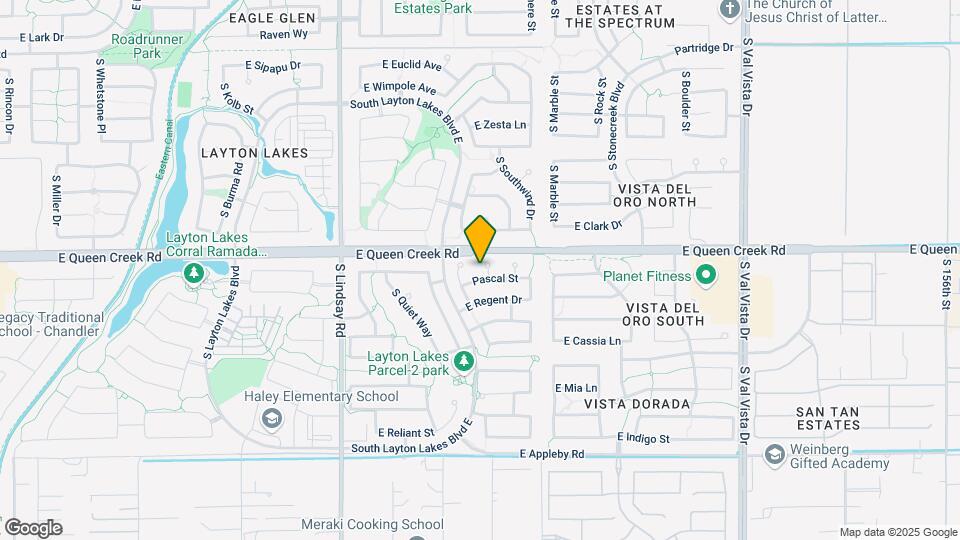 4836 S Butternut Ct Map and Location Details