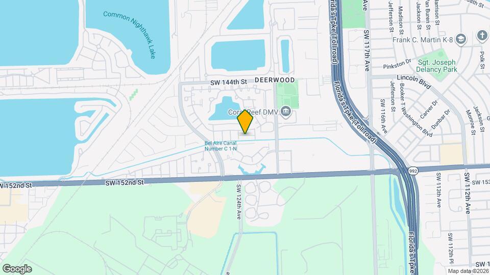 12324 SW 148th Terrace Map and Location Details