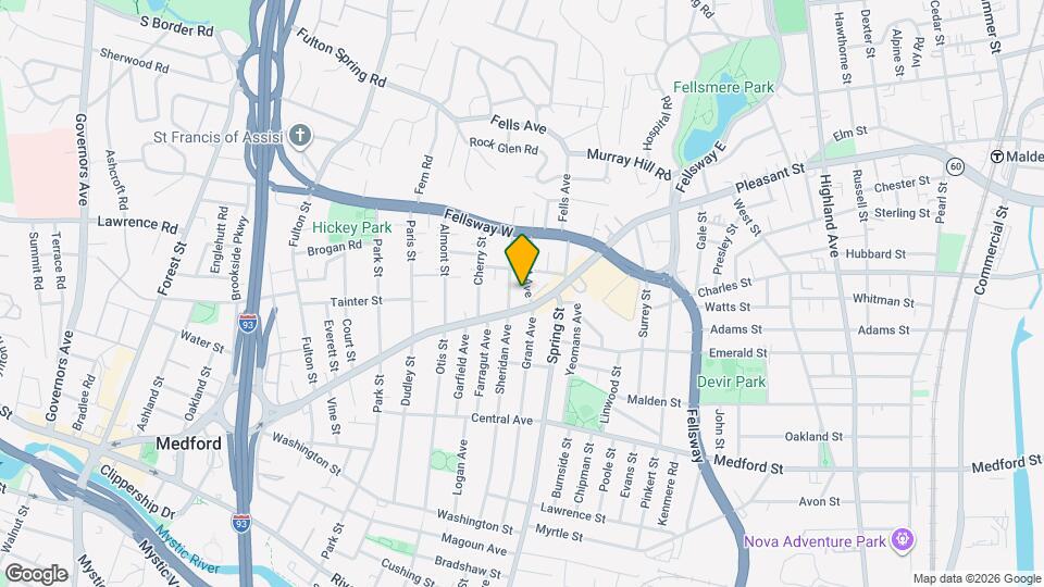 158 Grant Ave, Unit 1 Mapa y Detalles de la Ubicación