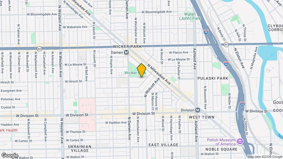 1915 W Schiller St, Unit J04P Map and Location Details