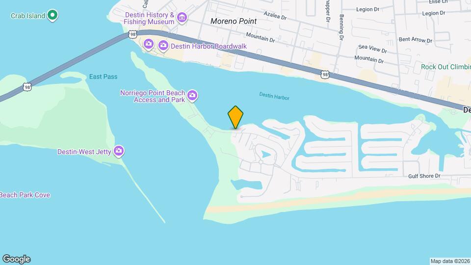 343 Gulf Shore Dr, Unit SI ID1502022P Map and Location Details