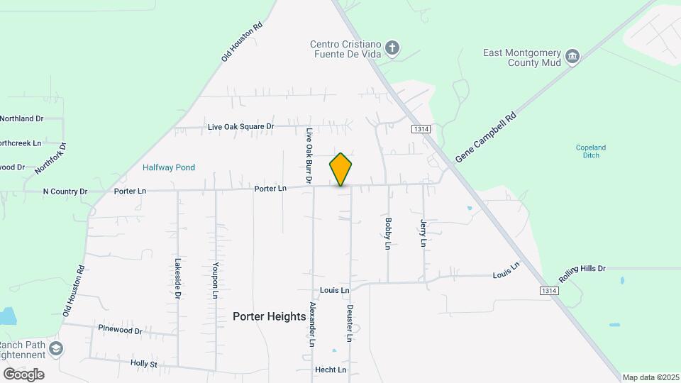 16890 Porter Ln Map and Location Details
