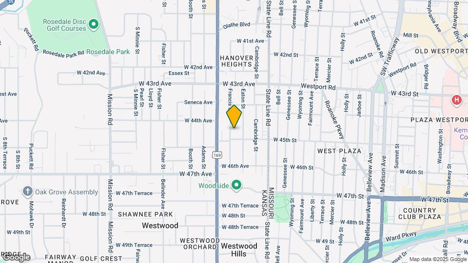 4451 Francis St Map and Location Details