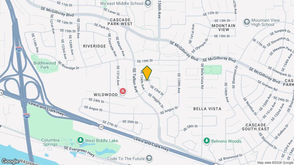 2108 SE 135th Ave Map and Location Details