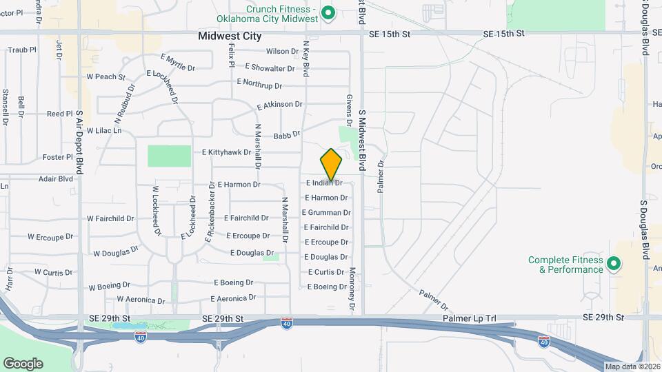 532 E Indian Dr Map and Location Details