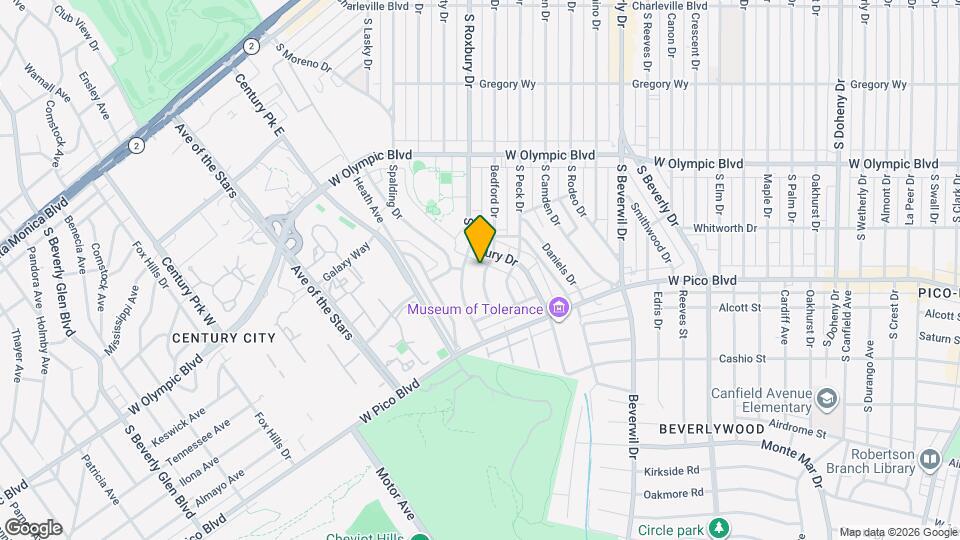 1215 S Bedford Dr Map and Location Details