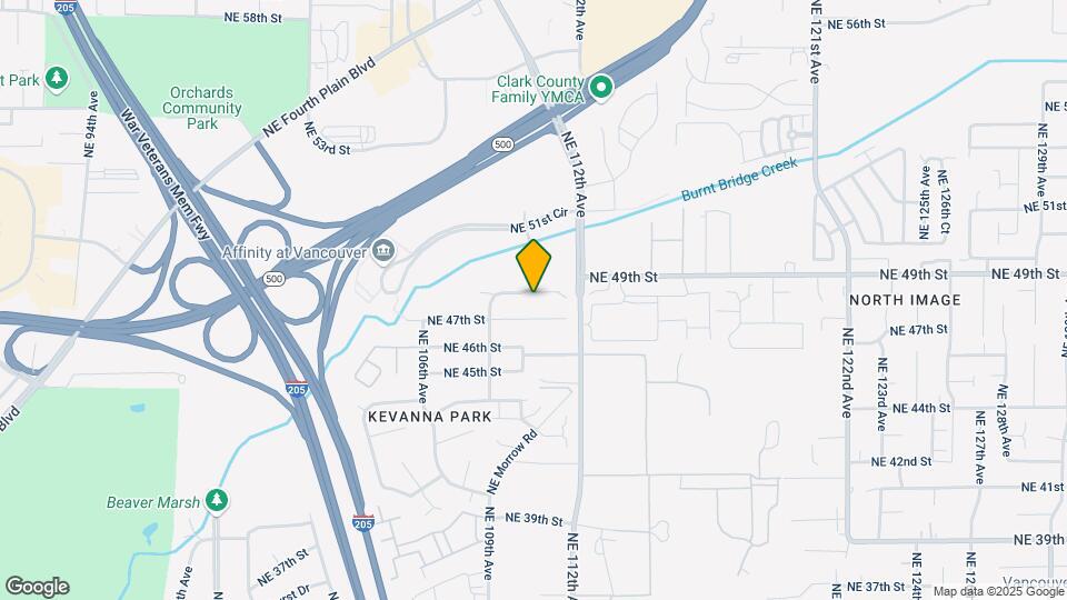 11001 NE 48th Cir Map and Location Details