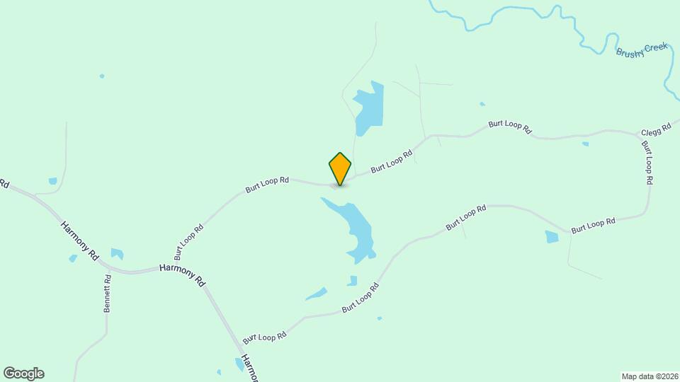 1158 Burt Loop Rd Map and Location Details