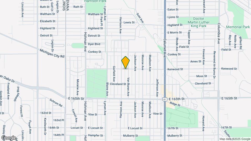 516 Kenwood St Map and Location Details