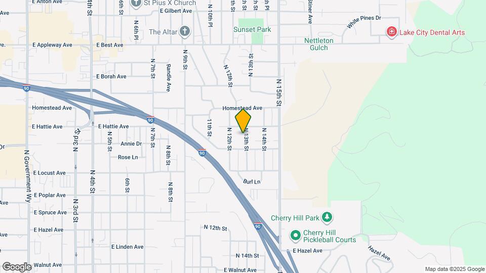 2017 N 13th St Map and Location Details