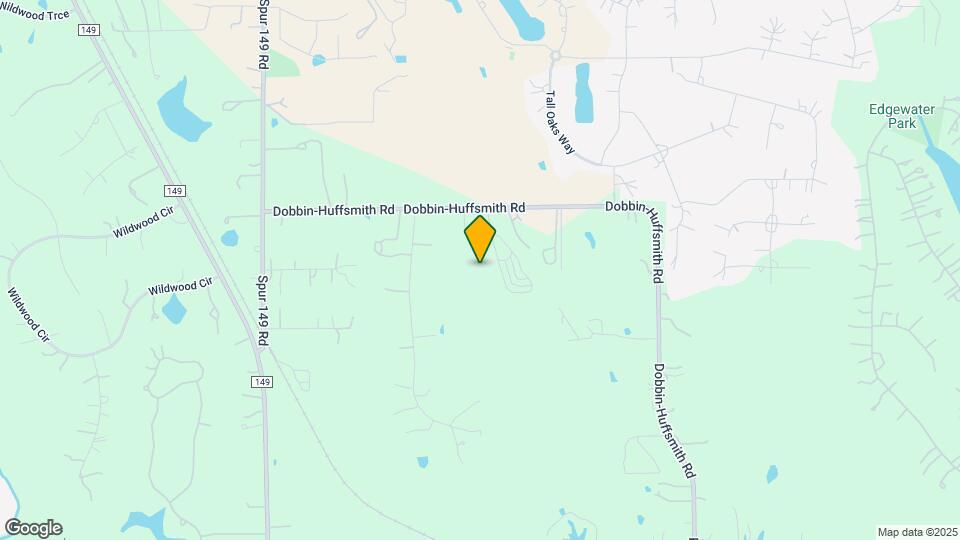 33615 Dobbin-Huffsmith Rd Map and Location Details