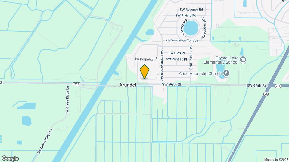 9582 SW Purple Martin Way Map and Location Details