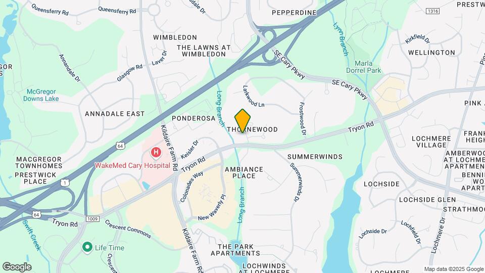 103 Thornewood Dr, Unit Basement Apartment Map and Location Details