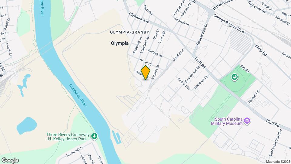 966 Texas St Map and Location Details