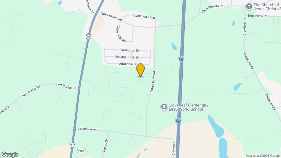 107 Tallulah Ct Map and Location Details