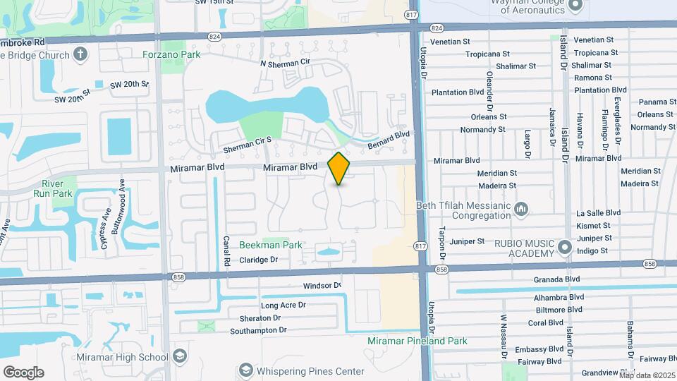 2613 SW 83rd Ave Map and Location Details