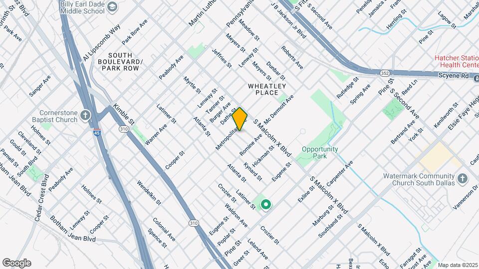 3710 Guaranty St Map and Location Details