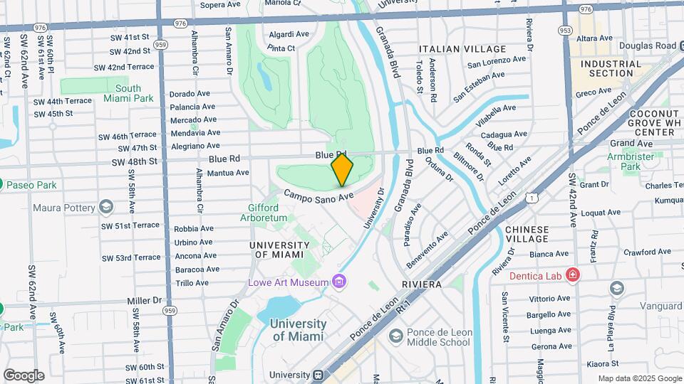 1171 Campo Sano Ave Mapa y Detalles de la Ubicación