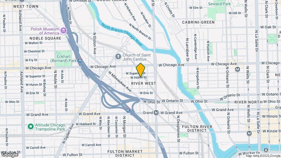 693 N Peoria St Mapa y Detalles de la Ubicación