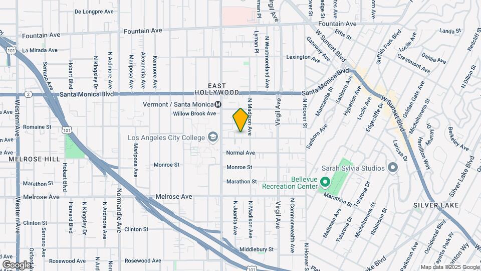 4419 E Burns Ave Mapa y Detalles de la Ubicación