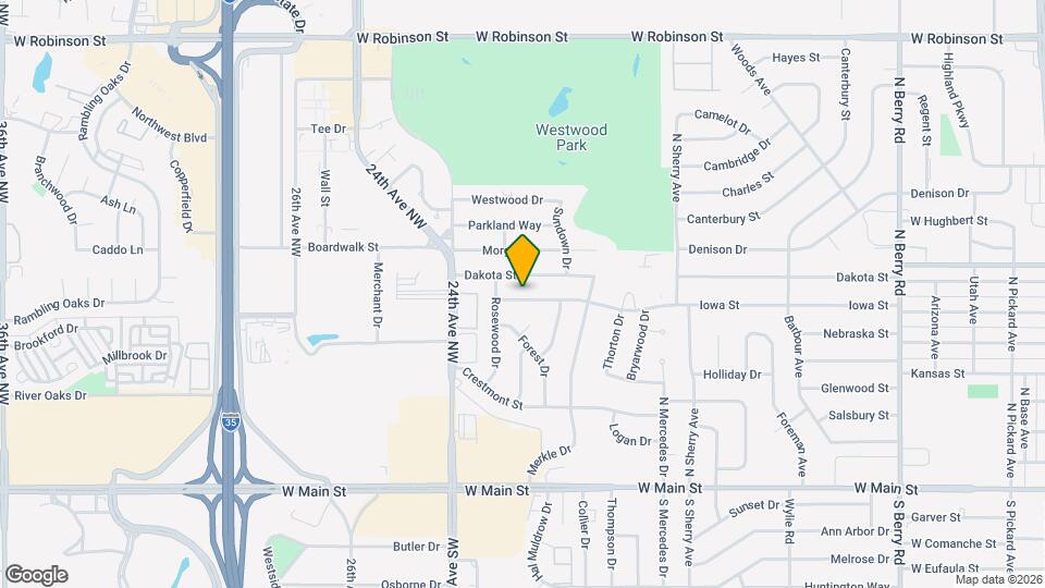 2209 Iowa St Map and Location Details