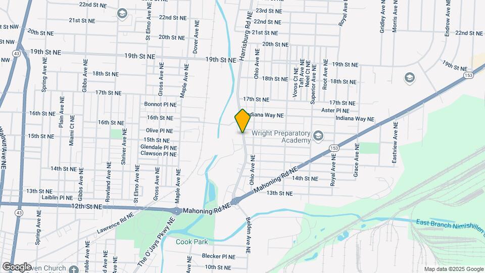 1517 Harrisburg Rd NE Map and Location Details