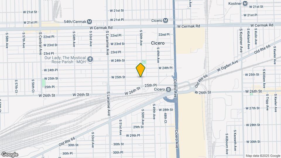2502-2508 S 50th Ave Map and Location Details